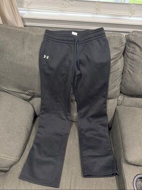 Under Armour Black Womens' Fleece-Lined Joggers